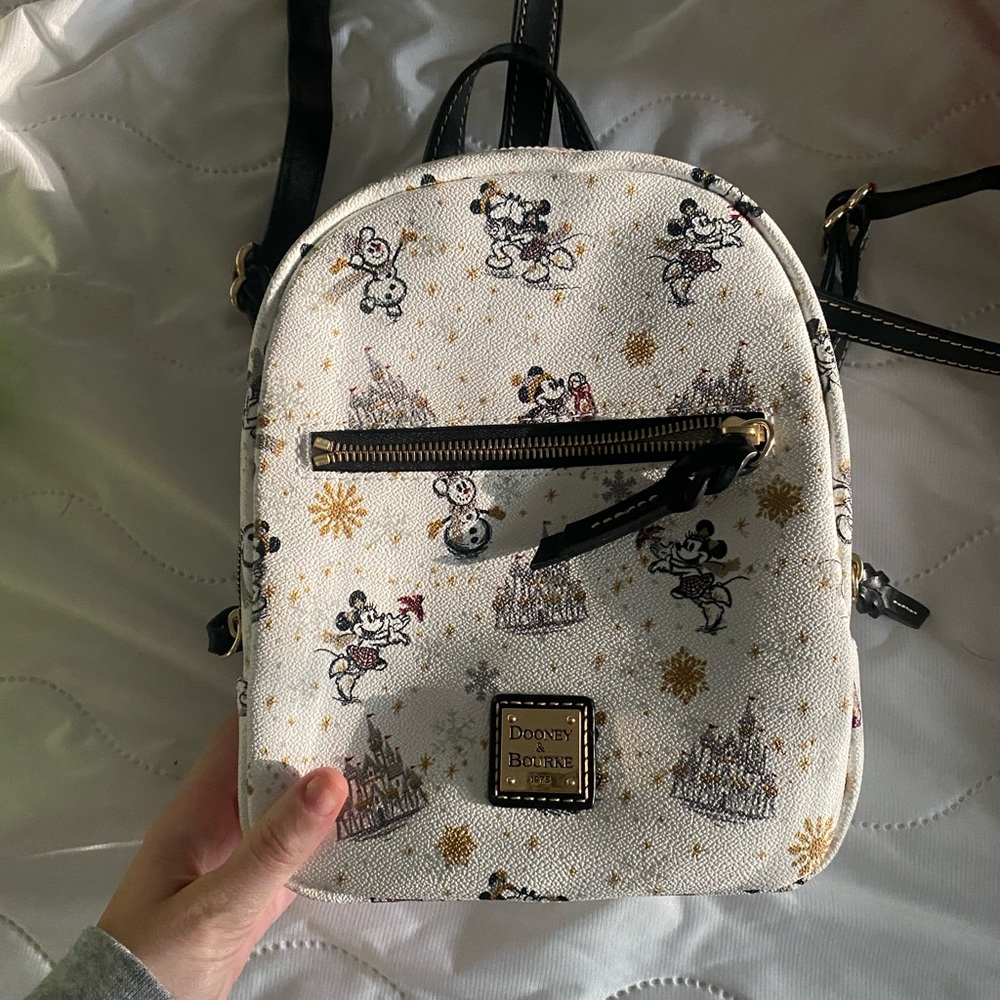 Disney Christmas Dooney and bourse backpack